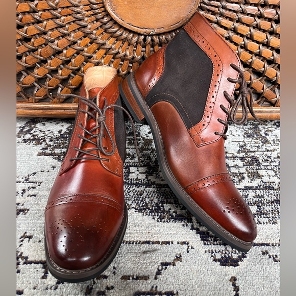 La Milano Other - La Milano Leather Lace Up Dress Boot - Men’s 11